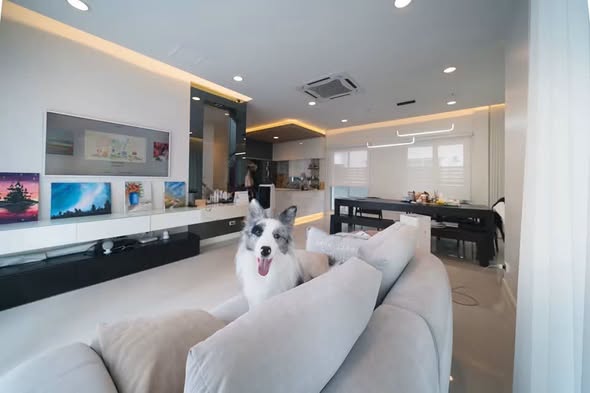 living room of Bangkok Boulevard Rama 9 – Srinakarindra