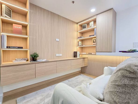 living room and bedroom of Bangkok Horizon Ramkhamhaeng