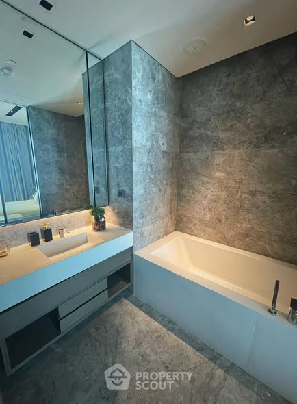 bathroom of Banyan Tree Residences Riverside Bangkok บันยัน ทรี เรสซิเดนซ์ ริเวอร์ไซด์ กรุงเทพ