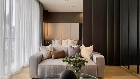 living room and room interior of BEATNIQ