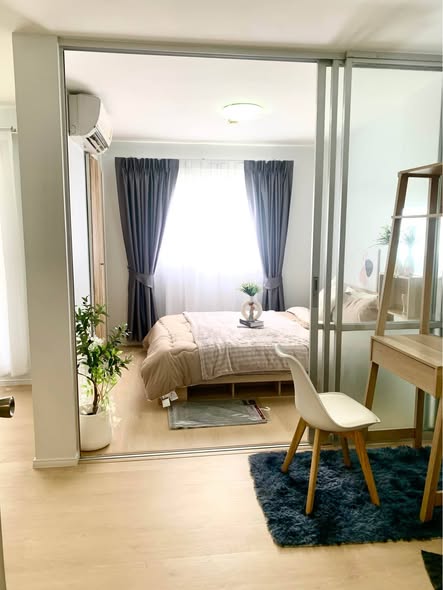bedroom of ล้านนาเซอร์วิส รับเหมารีโนเวทบ้าน คอนโด