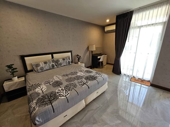 bedroom of กลางกรุงรีสอร์ทคอนโด