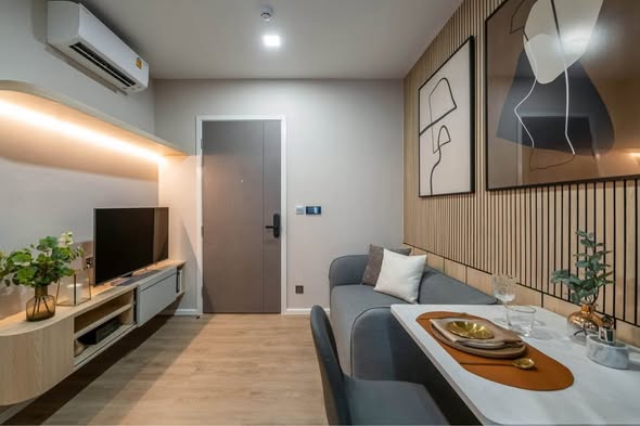 bedroom and living room of โมดิซ ไรห์ม รามคำแหง