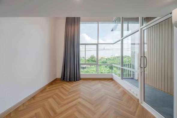bedroom and room interior of บ้านรีโนเวท