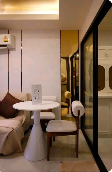 bedroom and room interior and bathroom of รัชวิภาเพลส
