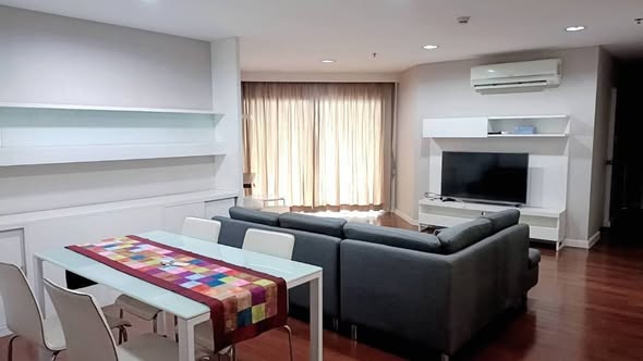 living room and room interior of Belle Grand Rama 9