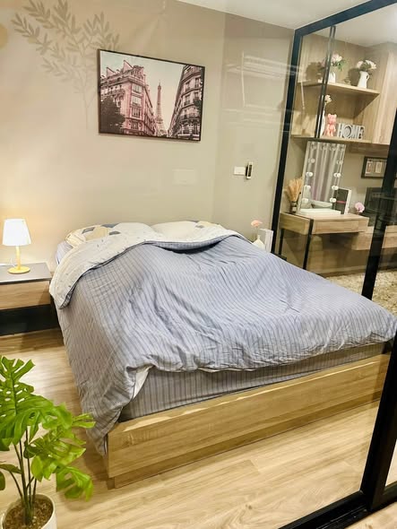 bedroom of Blossom Condo Sathon-Charoen Rat