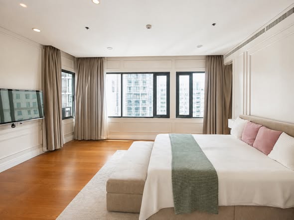 bedroom of Bright Sukhumvit 24