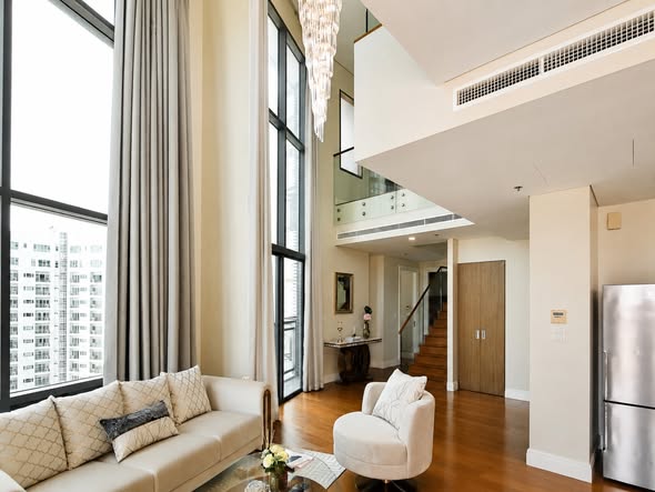 living room of Bright Sukhumvit 24