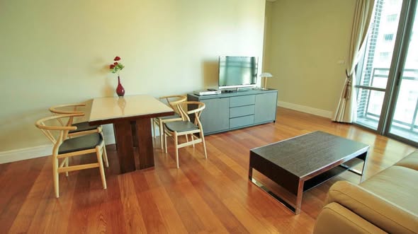 living room and room interior of Bright Sukhumvit 24