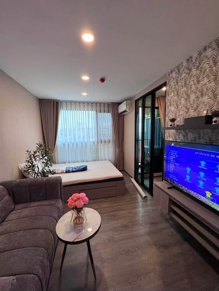 bedroom and living room and room interior of Brixton Pet&Play Phahol 50 Station
