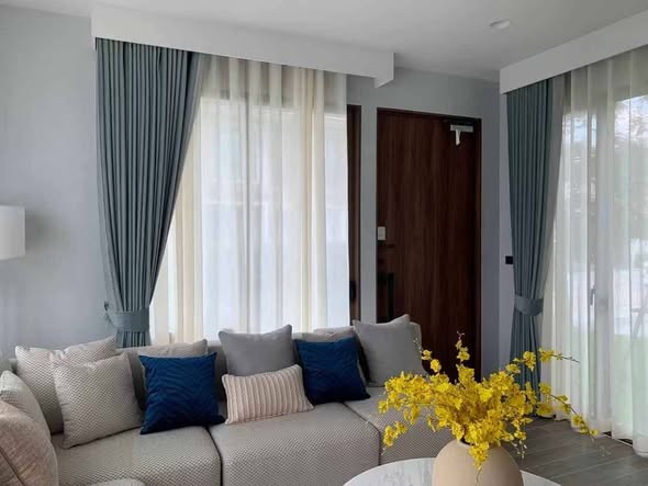 living room and room interior of Burasiri Krungthep Kreetha