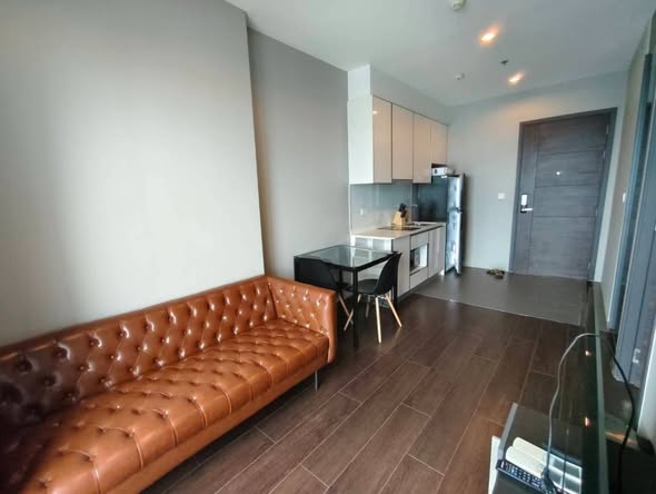 living room of C Ekkamai Condominium