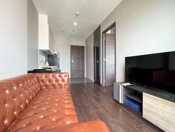 living room of C Ekkamai Condominium