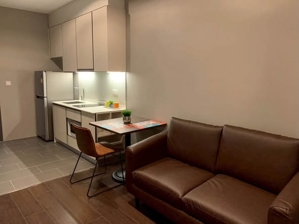 living room of C Ekkamai Condominium