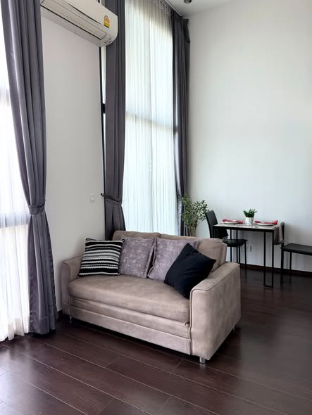 living room of C Ekkamai Condominium