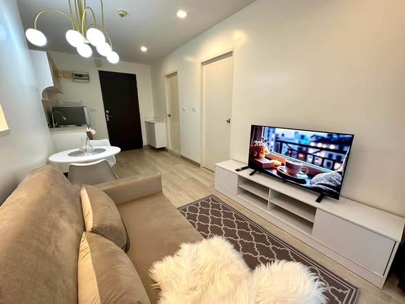 living room of Casa Condo Asoke-Dindaeng