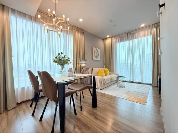 living room and room interior of CEIL By Sansiri
