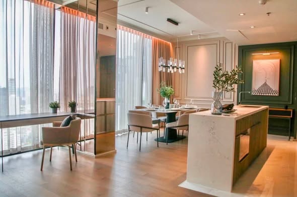 living room of Celes Asoke