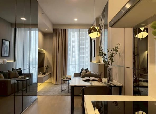 living room and room interior and bathroom of Celes Asoke