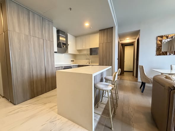 room interior and kitchen of Celes Asoke