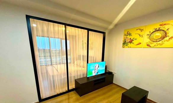 living room and room interior of Centrio condo ladprao 48