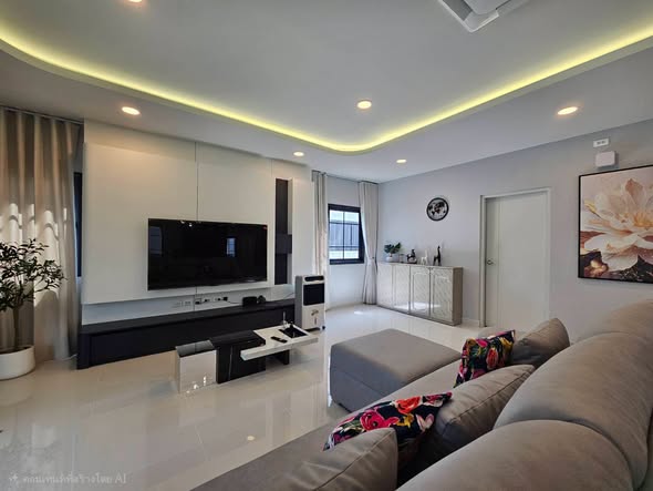 bedroom and living room of Centro Bangna