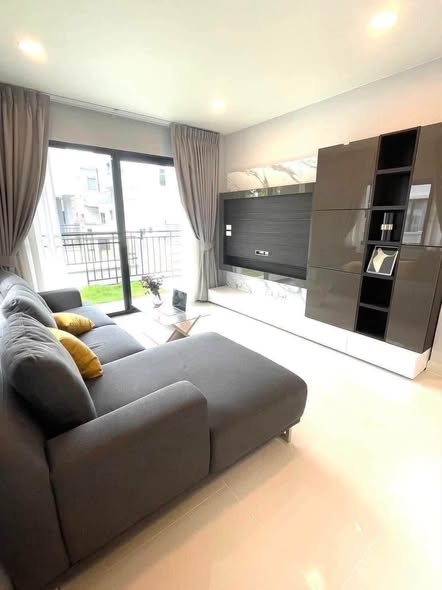 living room and bedroom of Centro Bangna