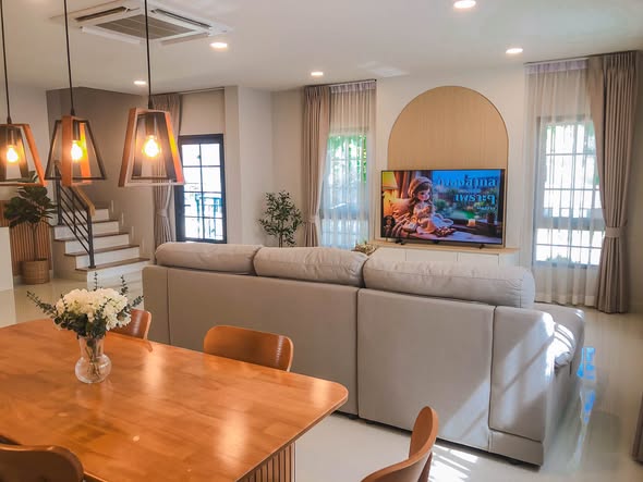 living room and room interior of Centro Bangna