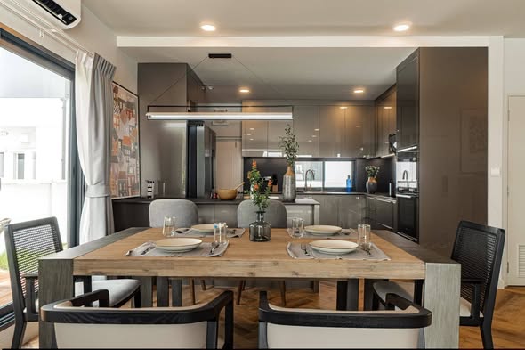 room interior and kitchen of Centro Bangna