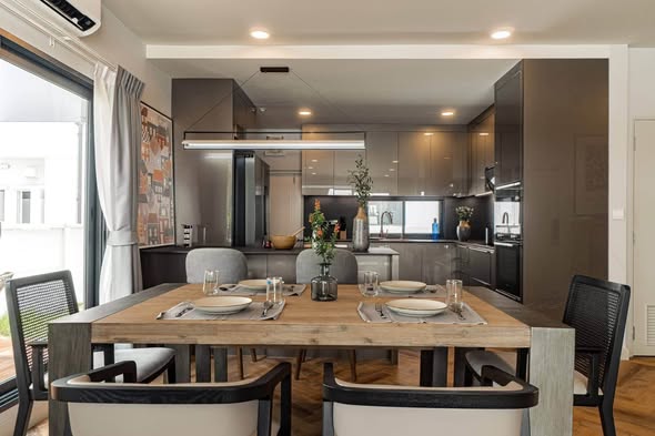 room interior and kitchen of Centro Bangna