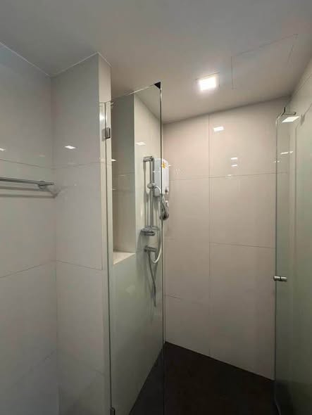 room interior and bathroom of CHAMBERS On Nut Station, Sukhumvit Soi 81