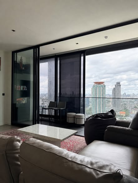 living room and room interior of Chapter Charoennakhon–Riverside