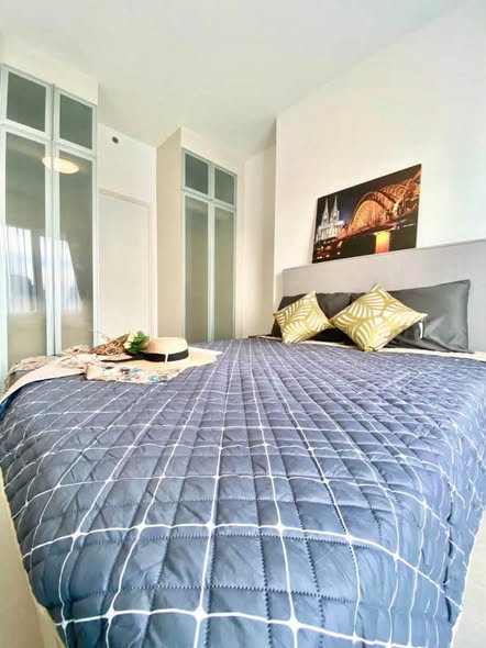 bedroom of Chapter One Eco Ratchada-HuaiKhwang