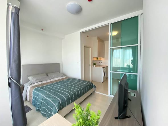bedroom of Chapter One Eco Ratchada-HuaiKhwang