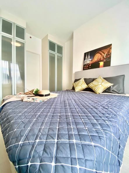 bedroom of Chapter One Eco Ratchada-HuaiKhwang