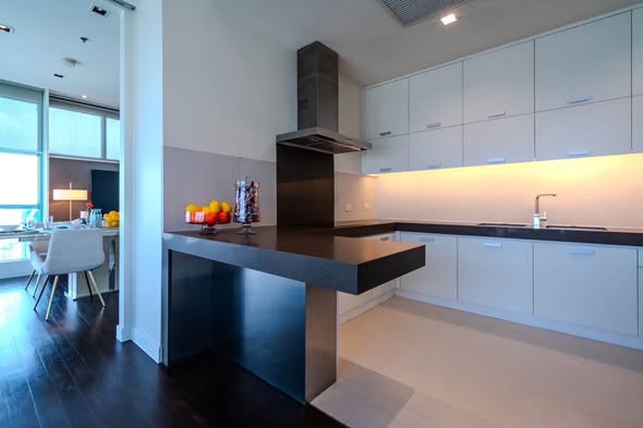 kitchen of Chatrium Riverside Condominium
