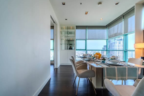 living room and room interior of Chatrium Riverside Condominium