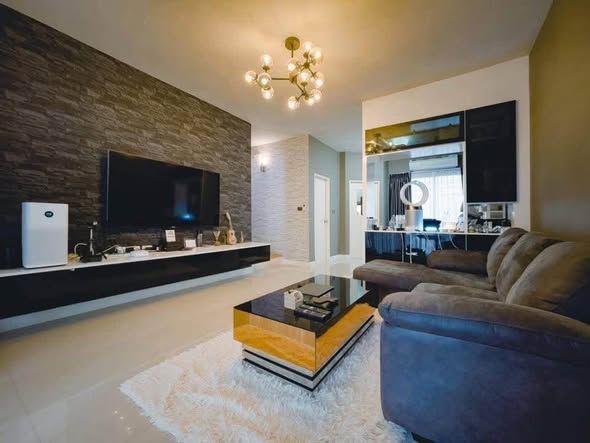 living room of Cherkoon Town Home