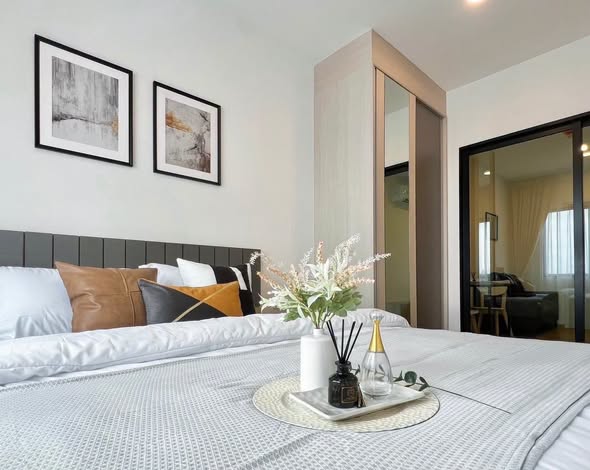 bedroom of Chewathai Hallmark Ladprao – Chokchai 4 Phase 2