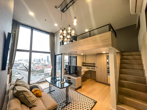 living room of Chewathai Residence Asoke