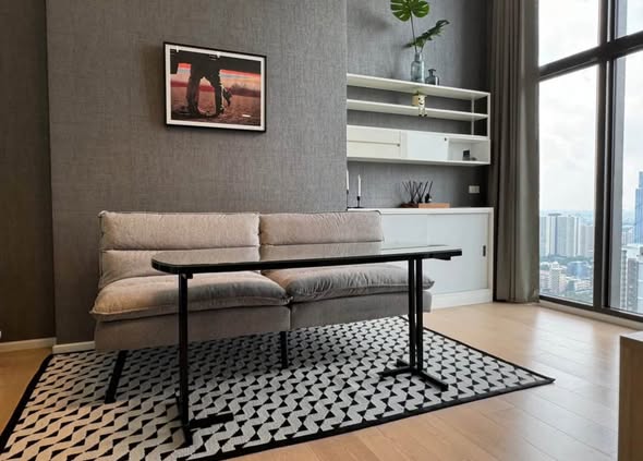 living room of Chewathai Residence Asoke