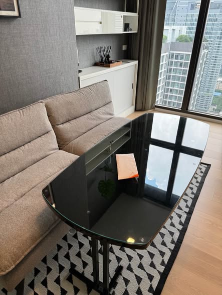 living room and room interior of Chewathai Residence Asoke
