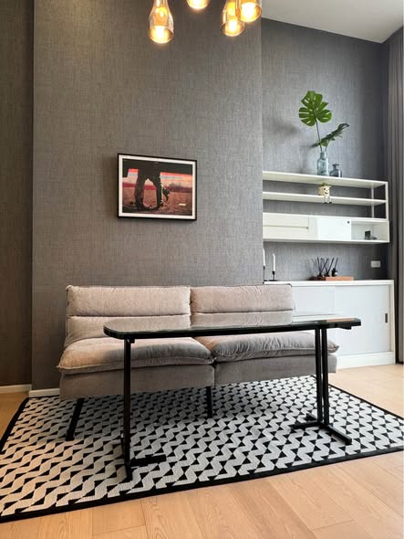 living room and room interior of Chewathai Residence Asoke
