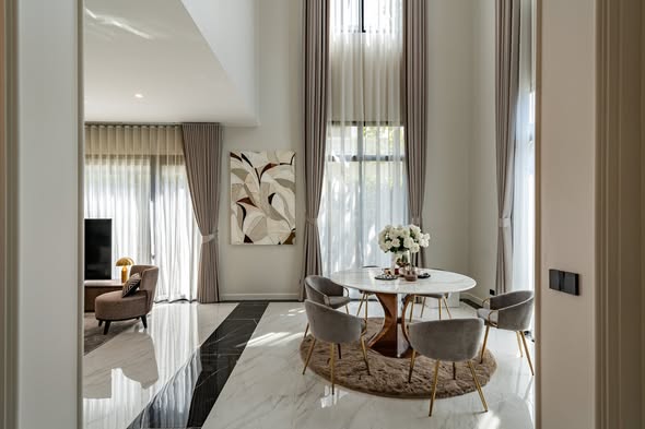 living room of Cinq Royal Krungthep Kreetha