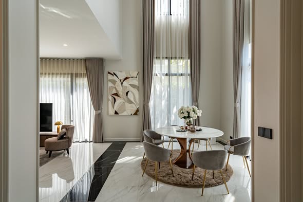 living room of Cinq Royal Krungthep Kreetha