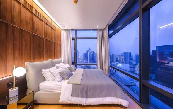 bedroom of Circle Condominium
