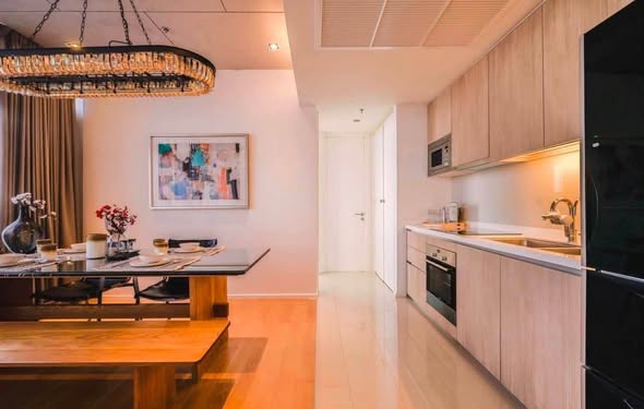 kitchen of Circle Condominium