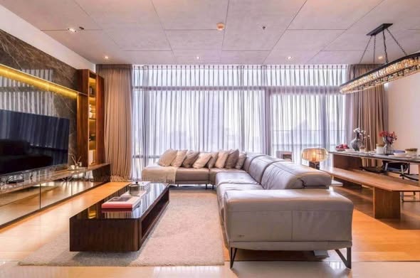 living room of Circle Living Prototype