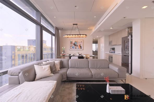 living room of Circle Living Prototype